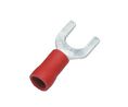 Fork Terminal, Partially Insulated, 0.5 ... 1.65mm², M3, Pack of 100 pieces